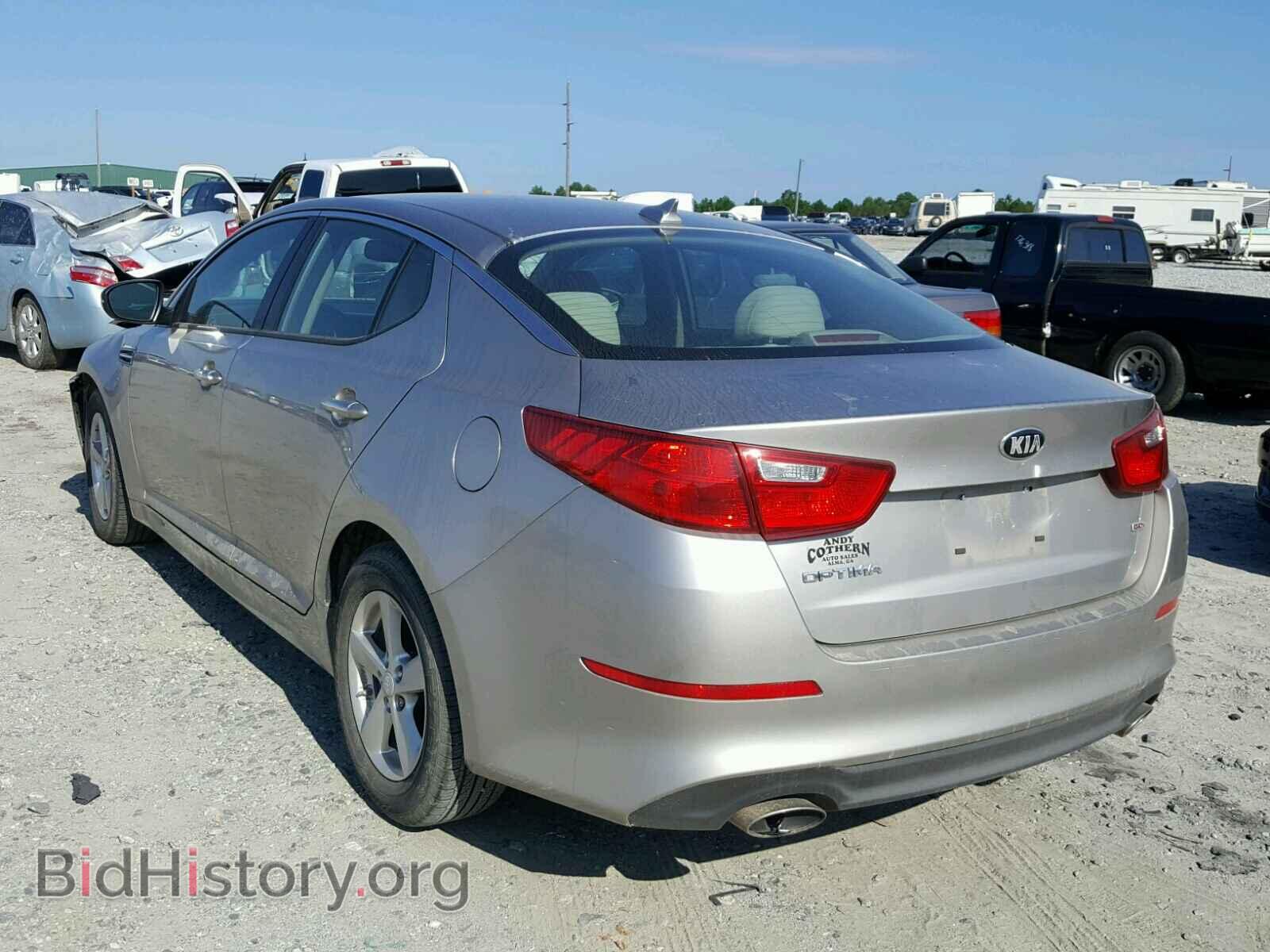 2014 KIA OPTIMA - VIN: KNAGM4A76E5471924 - Фото 3