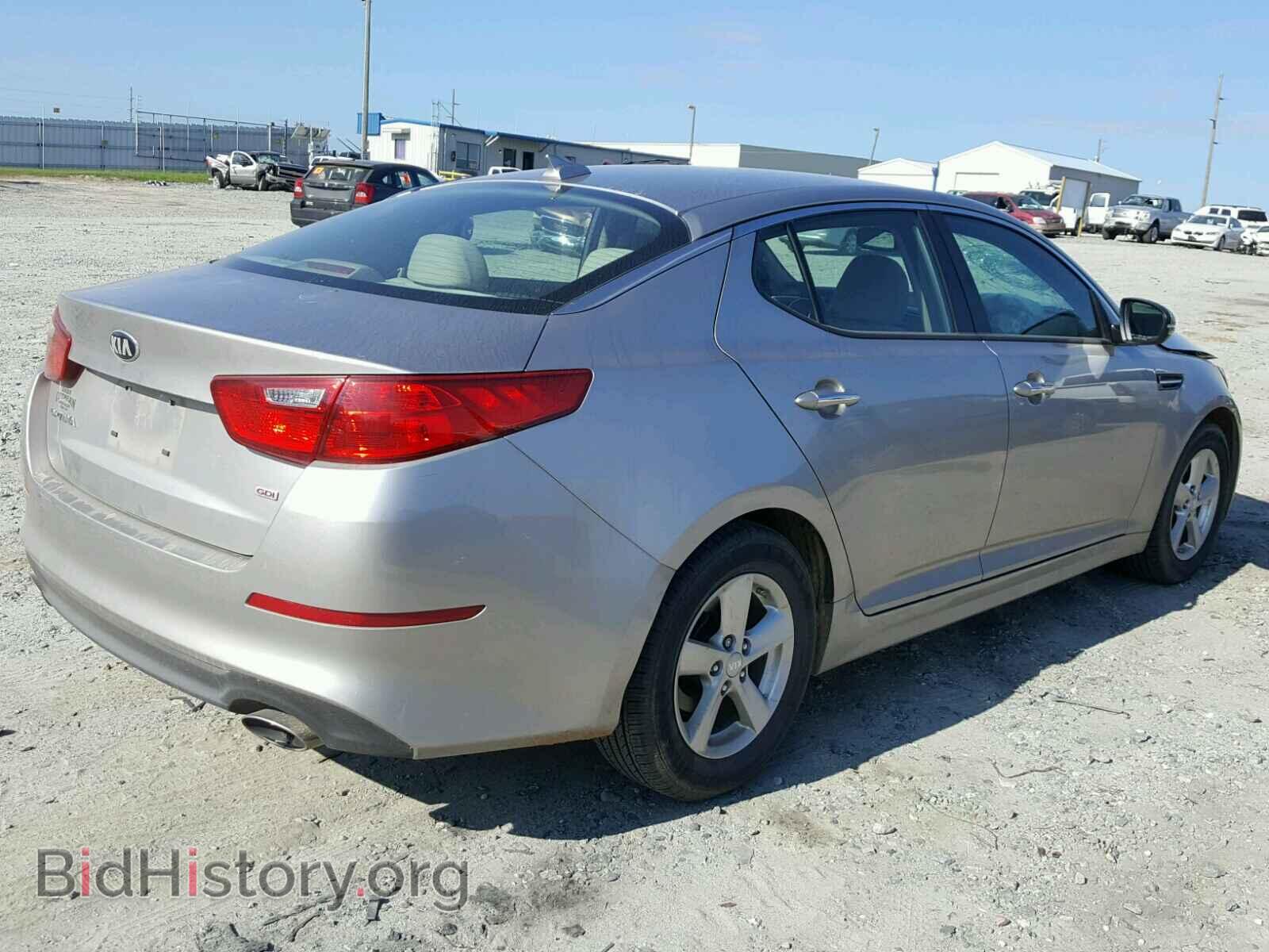 2014 KIA OPTIMA - VIN: KNAGM4A76E5471924 - Фото 4