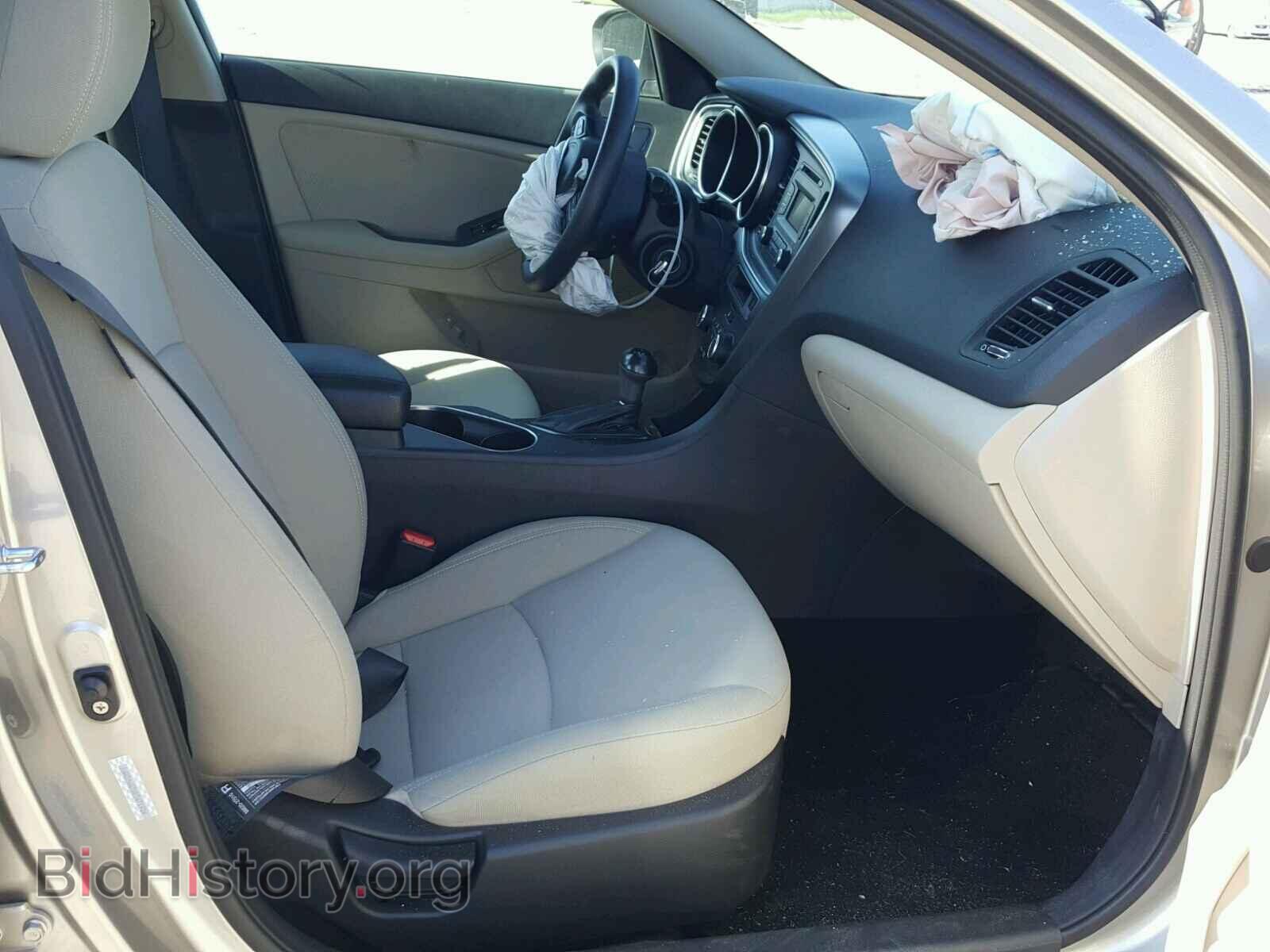 2014 KIA OPTIMA - VIN: KNAGM4A76E5471924 - Фото 5