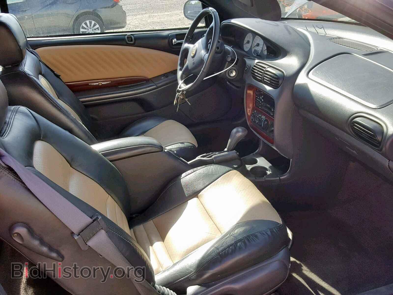 2000 CHRYSLER SEBRING - VIN: 3C3EL55H2YT206173 - Фото 5