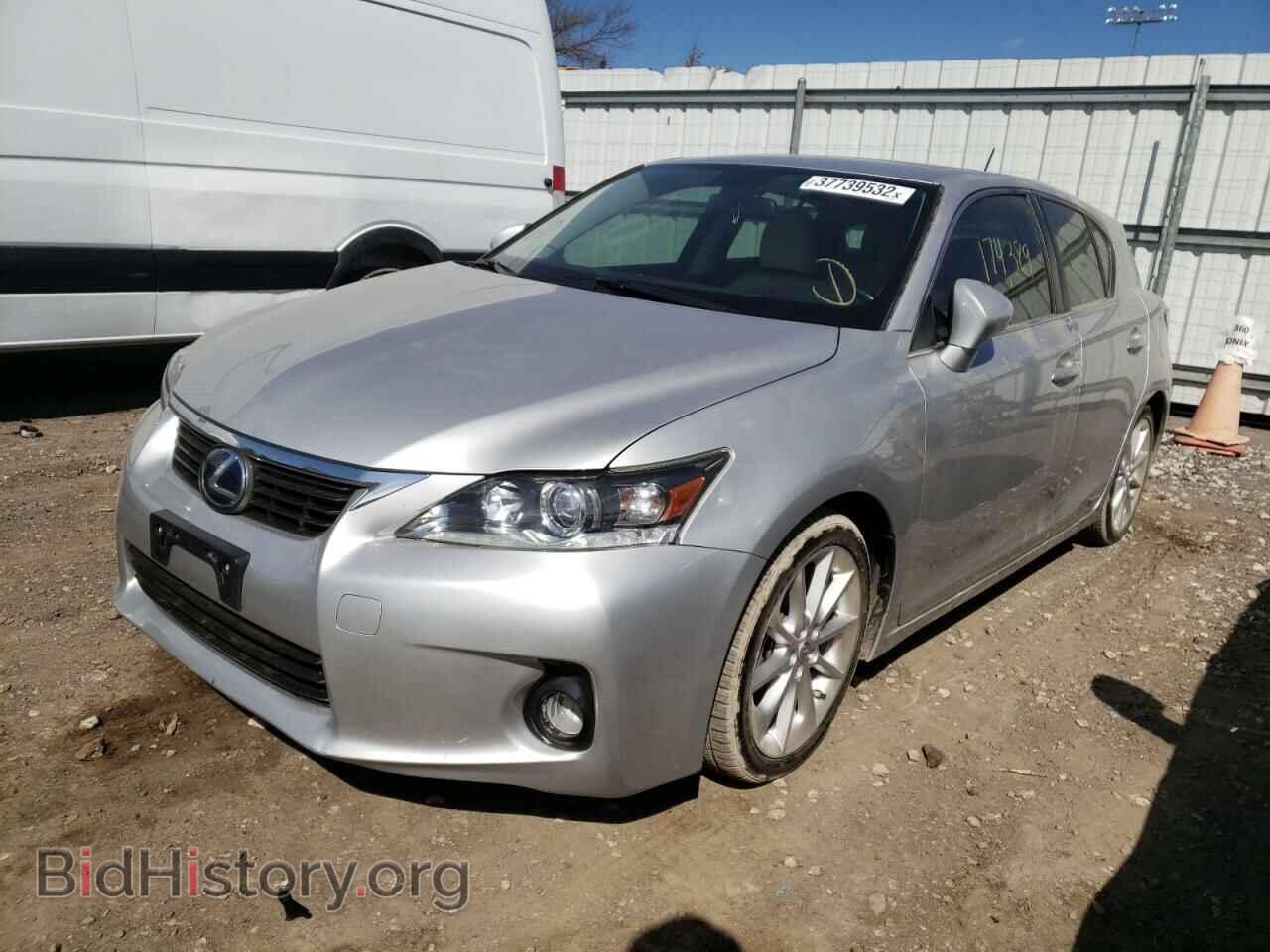 2012 LEXUS CT 200 - VIN: JTHKD5BH7C2100052 - Фото 2