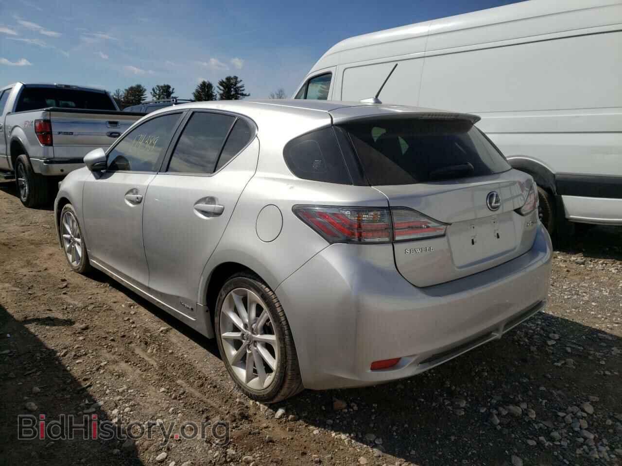 2012 LEXUS CT 200 - VIN: JTHKD5BH7C2100052 - Фото 3