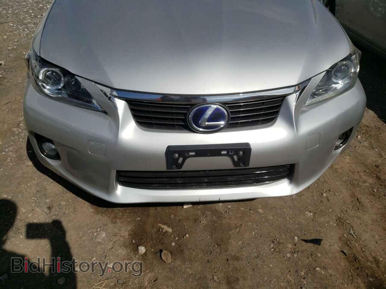 2012 LEXUS CT 200 - VIN: JTHKD5BH7C2100052 - Фото 9