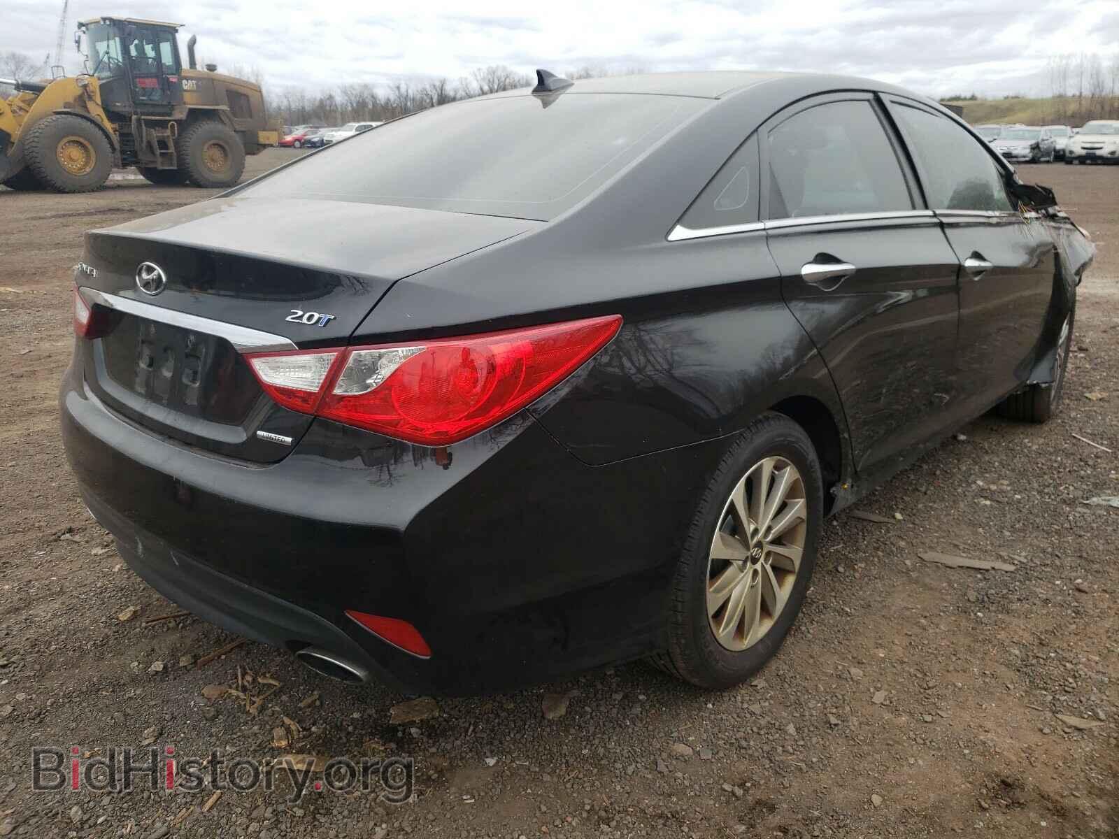 2014 HYUNDAI SONATA - VIN: 5NPEC4AB6EH947591 - Фото 4