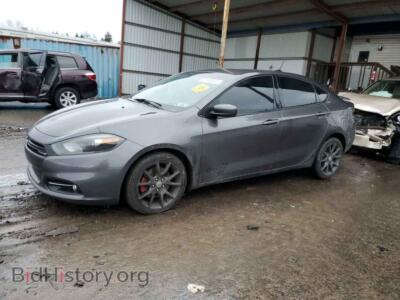 2015 Dodge DART Dart SXT, gray — VIN 1C3CDFBB2FD302785, Copart