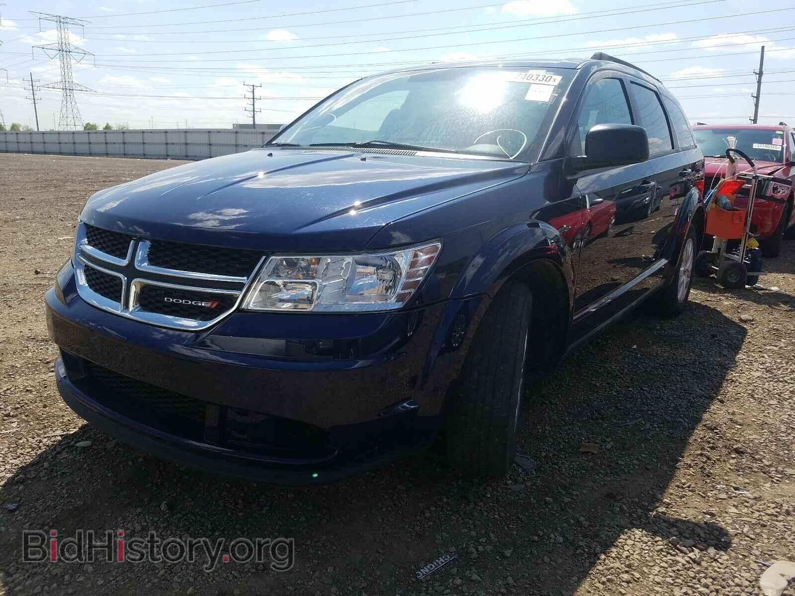 2018 DODGE JOURNEY - VIN: 3C4PDCAB7JT254006 - Фото 2