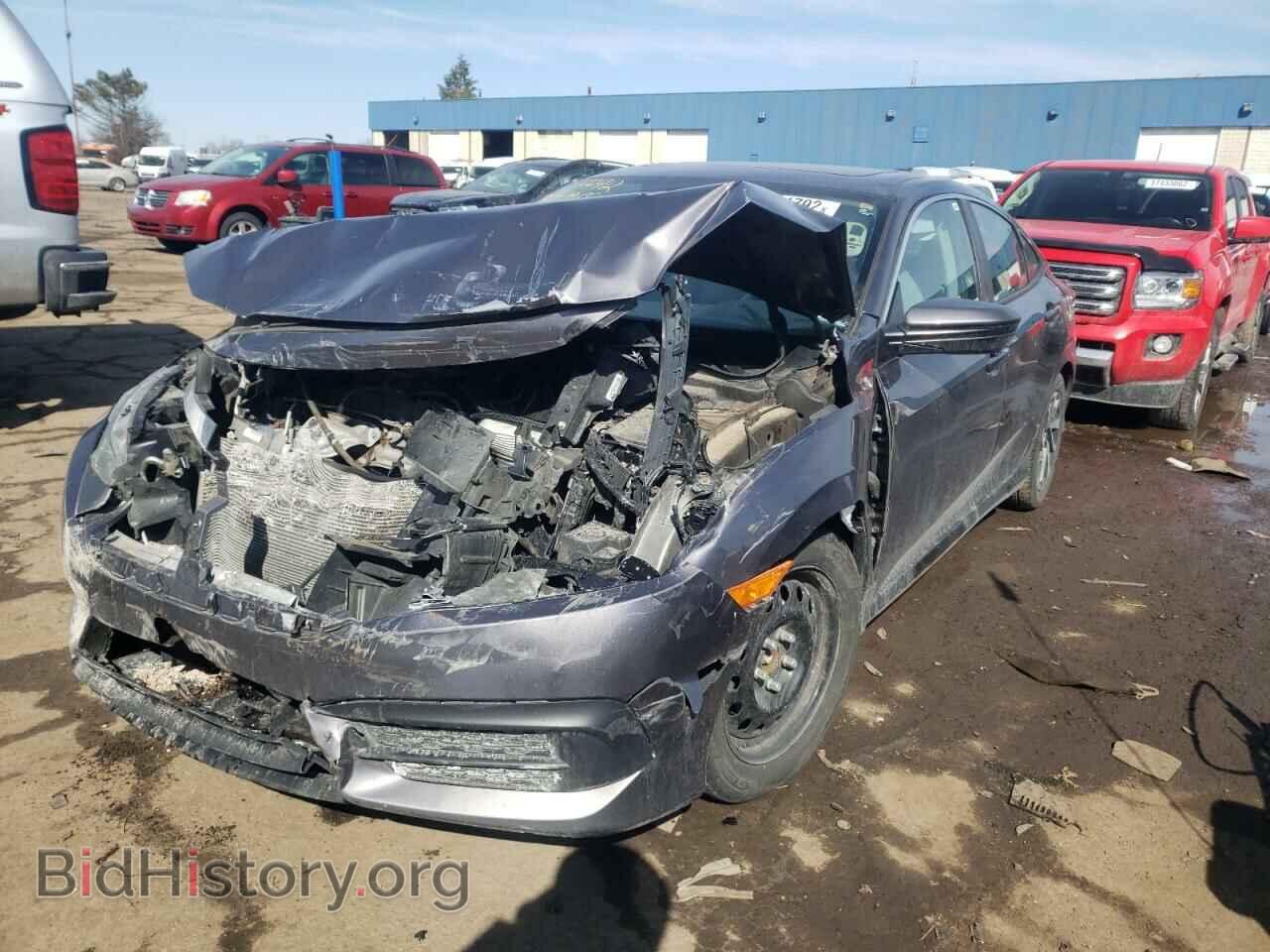 2016 HONDA CIVIC - VIN: 19XFC2F72GE039644 - Фото 2