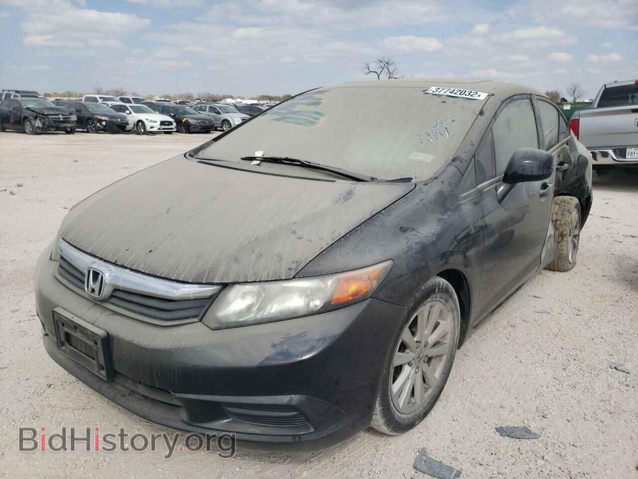 2012 HONDA CIVIC - VIN: 19XFB2F99CE042362 - Фото 2