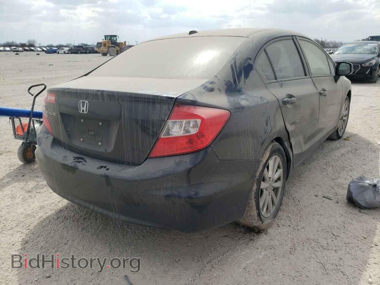 2012 HONDA CIVIC - VIN: 19XFB2F99CE042362 - Фото 4
