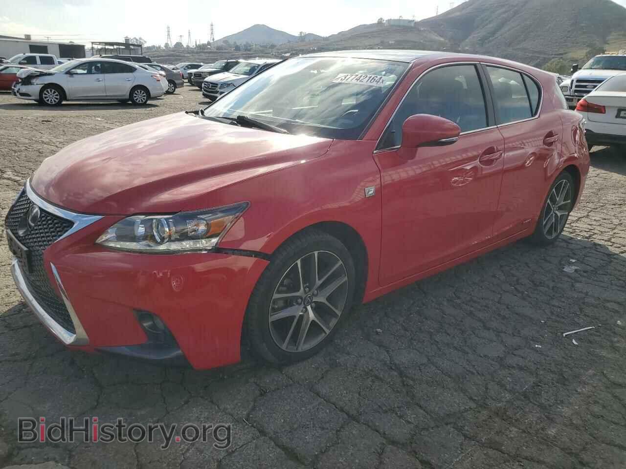 Photo JTHKD5BH8G2264416 - LEXUS CT 200 2016