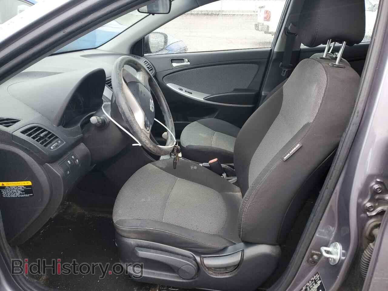 2013 HYUNDAI ACCENT - VIN: KMHCT5AE3DU138637 - Фото 7