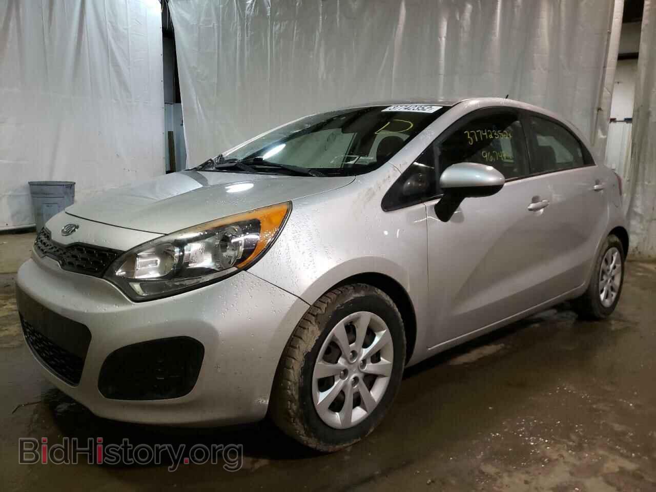 2012 KIA RIO - VIN: KNADM5A34C6040124 - Фото 2