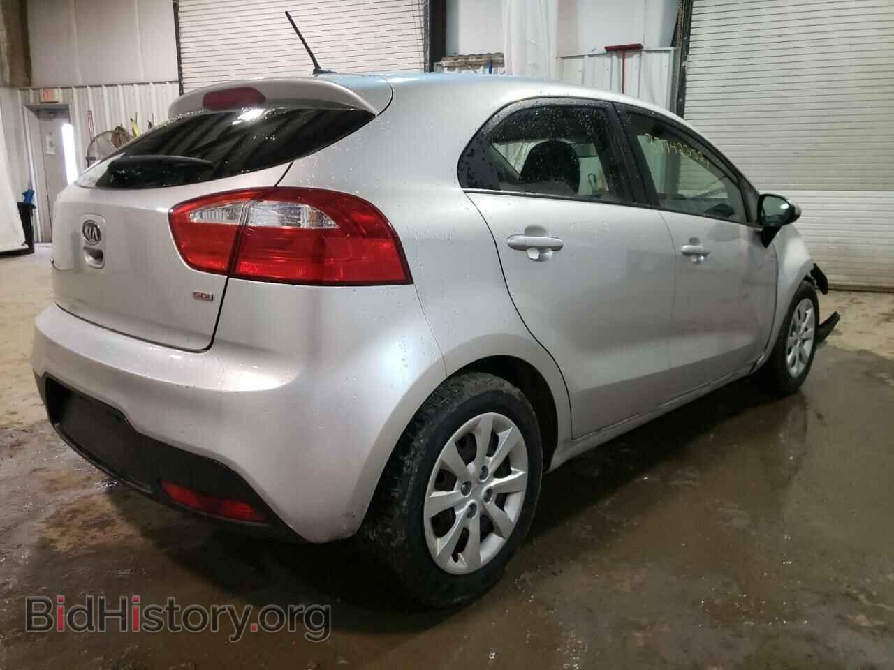 2012 KIA RIO - VIN: KNADM5A34C6040124 - Фото 4