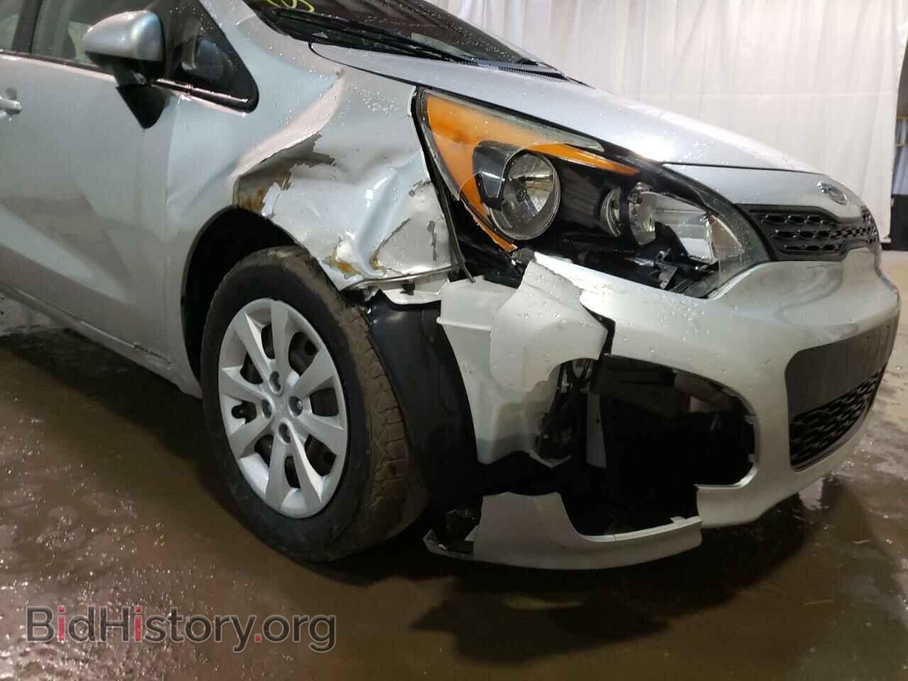 2012 KIA RIO - VIN: KNADM5A34C6040124 - Фото 9