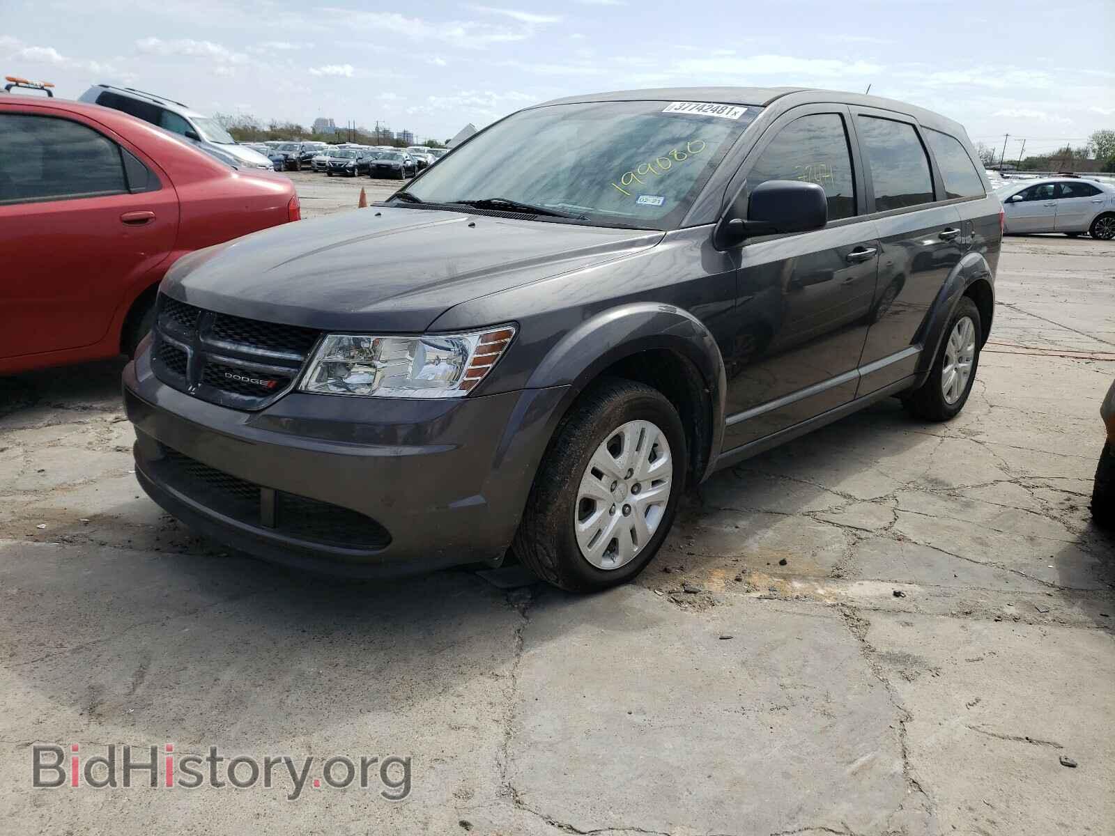 2014 DODGE JOURNEY - VIN: 3C4PDCAB9ET199080 - Фото 2