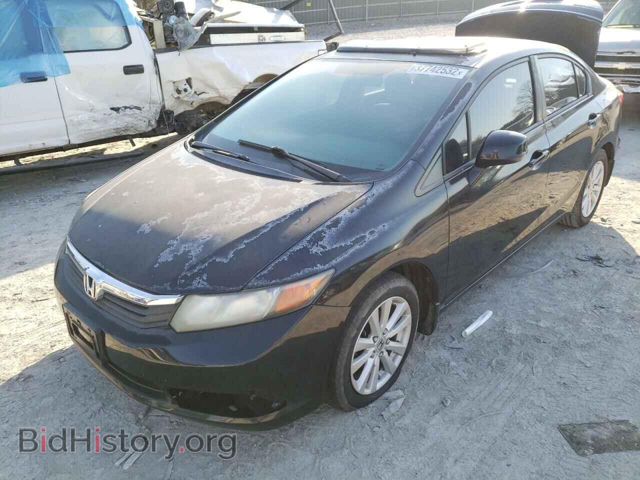 2012 HONDA CIVIC - VIN: 2HGFB2F91CH506637 - Фото 2