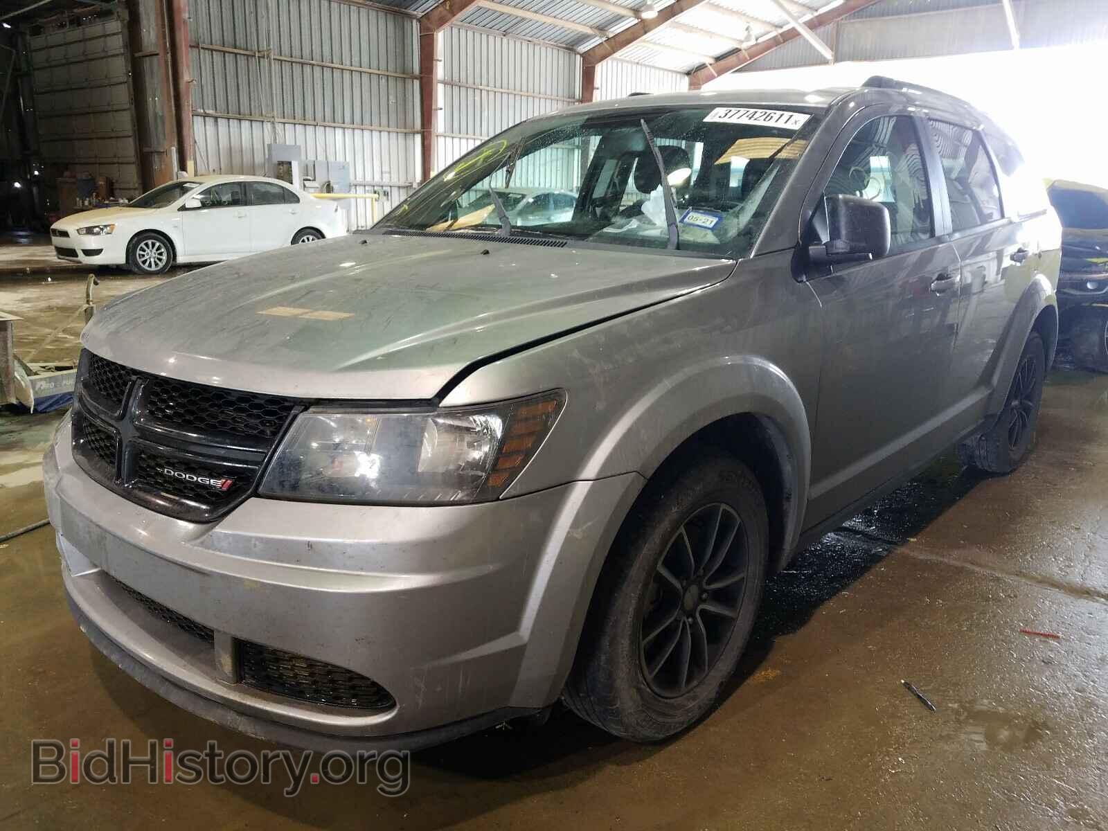 2017 DODGE JOURNEY - VIN: 3C4PDCAB6HT586643 - Фото 2