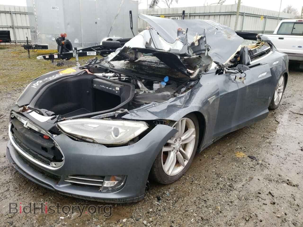 2013 TESLA MODEL S - VIN: 5YJSA1CG8DFP05074 - Фото 2