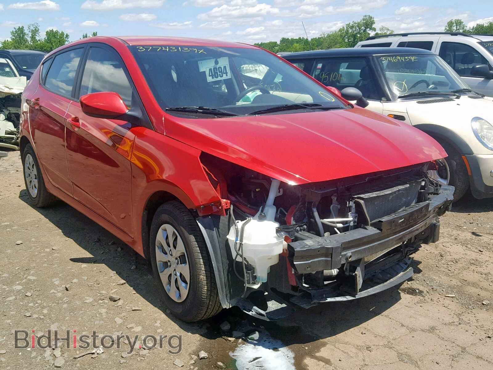 Фотография KMHCT5AE8HU301661 - HYUNDAI ACCENT 2017
