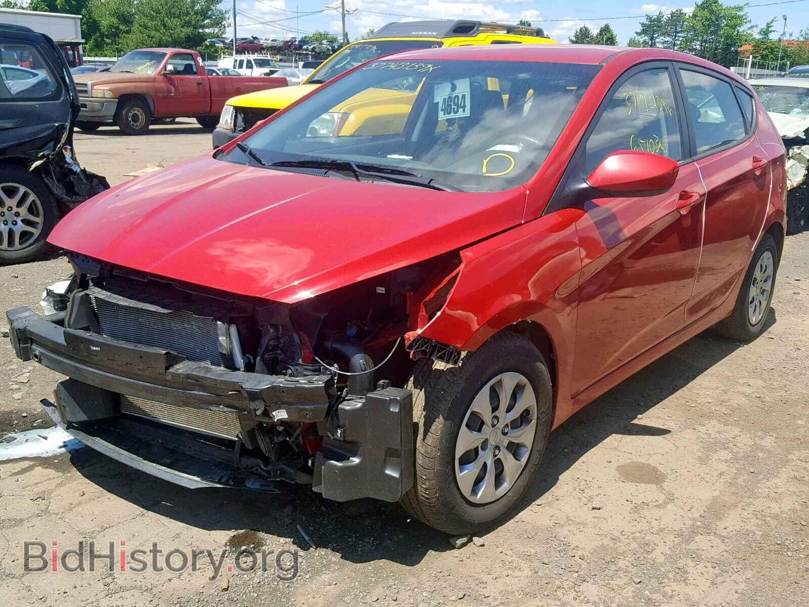 2017 HYUNDAI ACCENT - VIN: KMHCT5AE8HU301661 - Фото 2