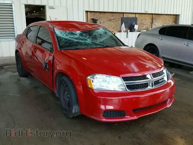 Фотография 1C3CDZAB5EN132496 - DODGE AVENGER 2014