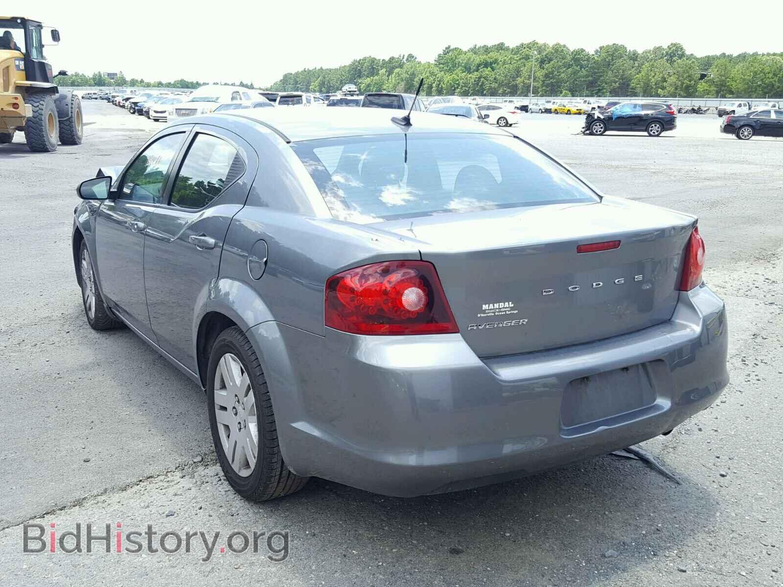 2012 DODGE AVENGER - VIN: 1C3CDZAB4CN110499 - Фото 3