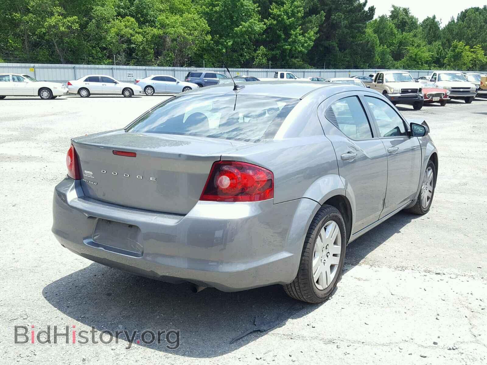 2012 DODGE AVENGER - VIN: 1C3CDZAB4CN110499 - Фото 4