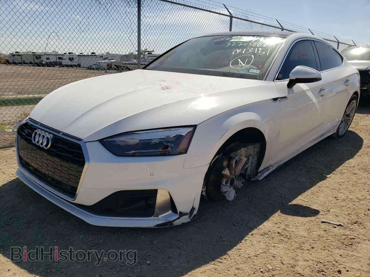 2021 AUDI A5 - VIN: WAUABCF53MA043151 - Фото 2
