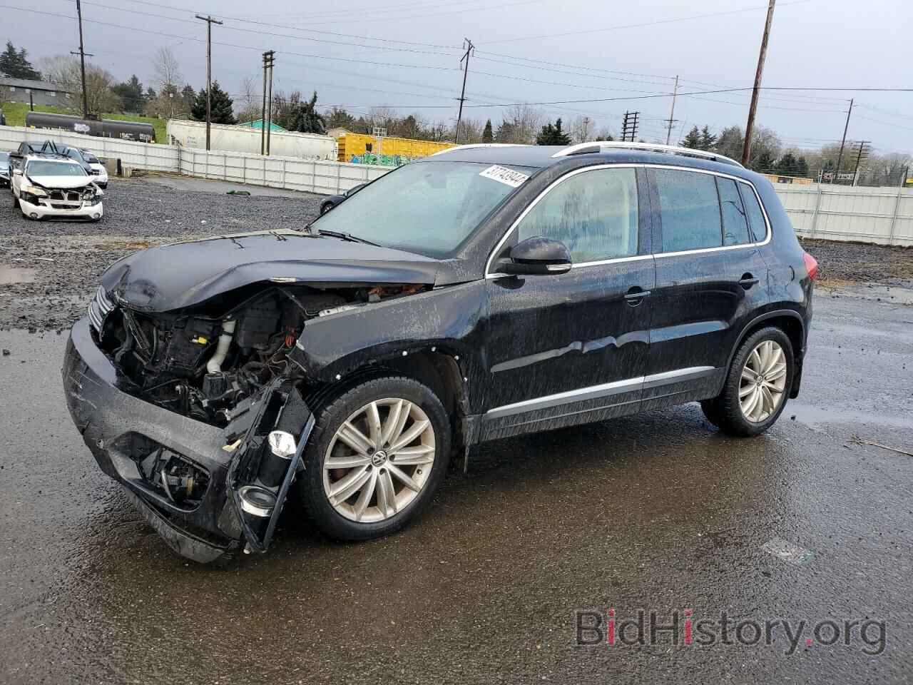 Photo WVGBV7AX8CW539543 - VOLKSWAGEN TIGUAN 2012