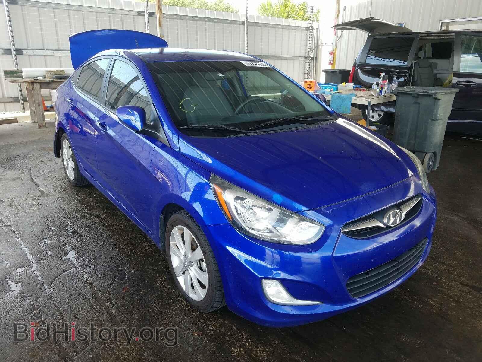 Photo KMHCU4AE7CU196367 - HYUNDAI ACCENT 2012