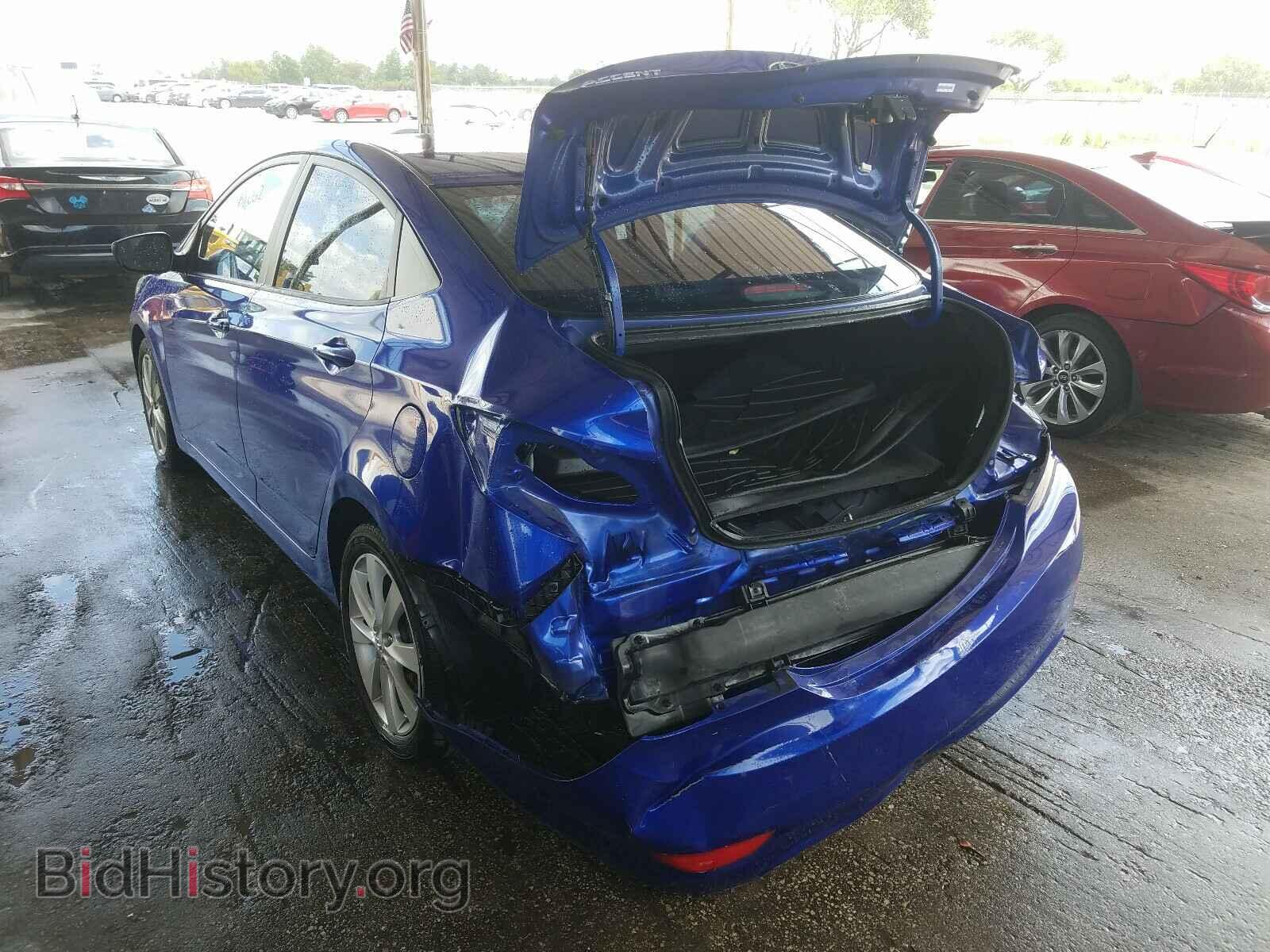 2012 HYUNDAI ACCENT - VIN: KMHCU4AE7CU196367 - Фото 3