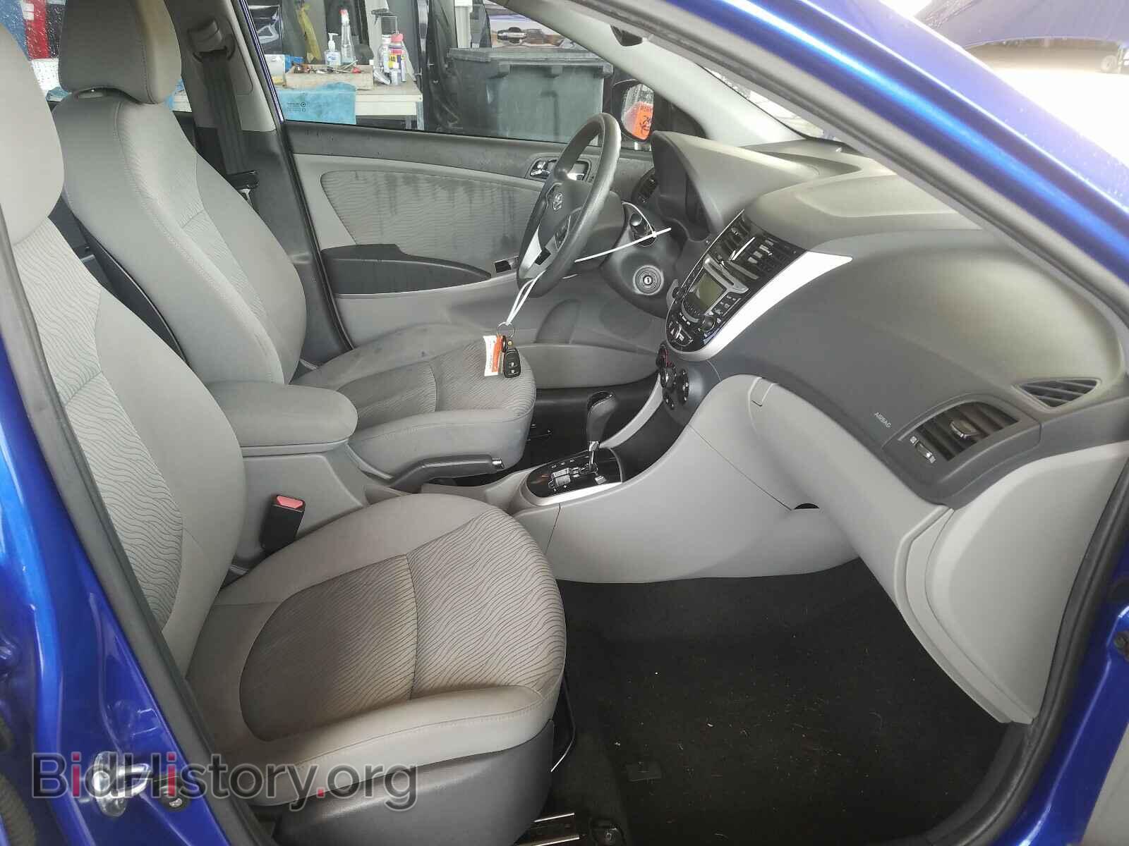 2012 HYUNDAI ACCENT - VIN: KMHCU4AE7CU196367 - Фото 5