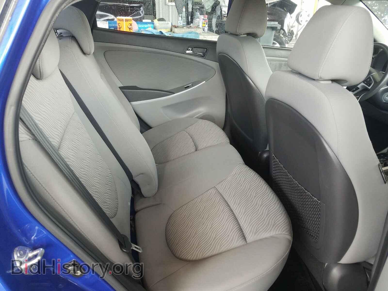 2012 HYUNDAI ACCENT - VIN: KMHCU4AE7CU196367 - Фото 6