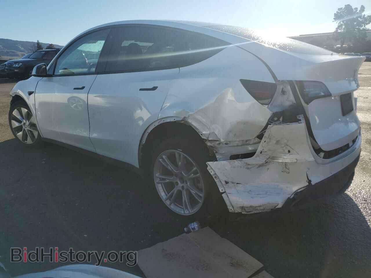 2020 TESLA MODEL Y - VIN: 5YJYGDEE7LF050362 - Фото 2