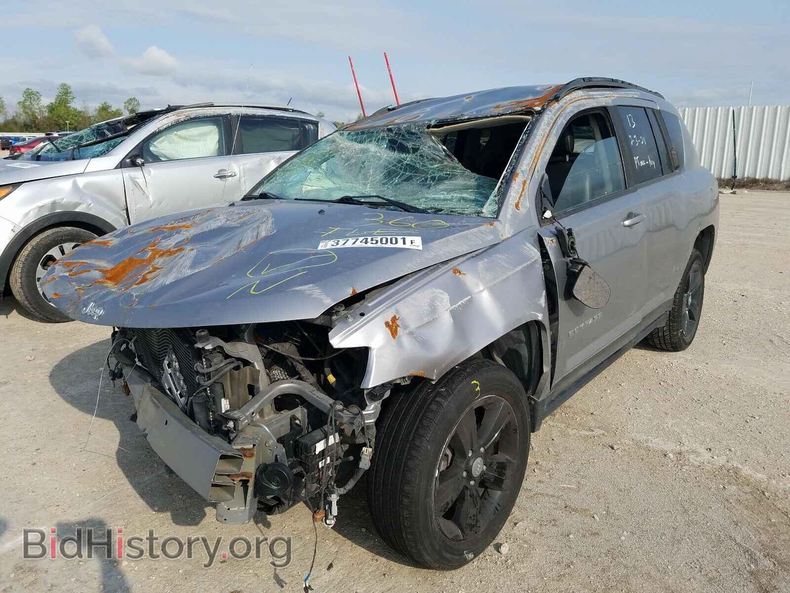 2016 JEEP COMPASS - VIN: 1C4NJCEA7GD640697 - Фото 2
