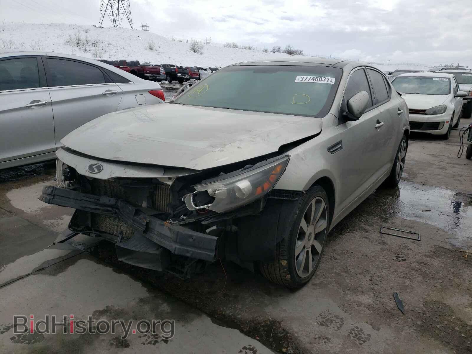 2012 KIA OPTIMA - VIN: 5XXGR4A65CG045419 - Фото 2