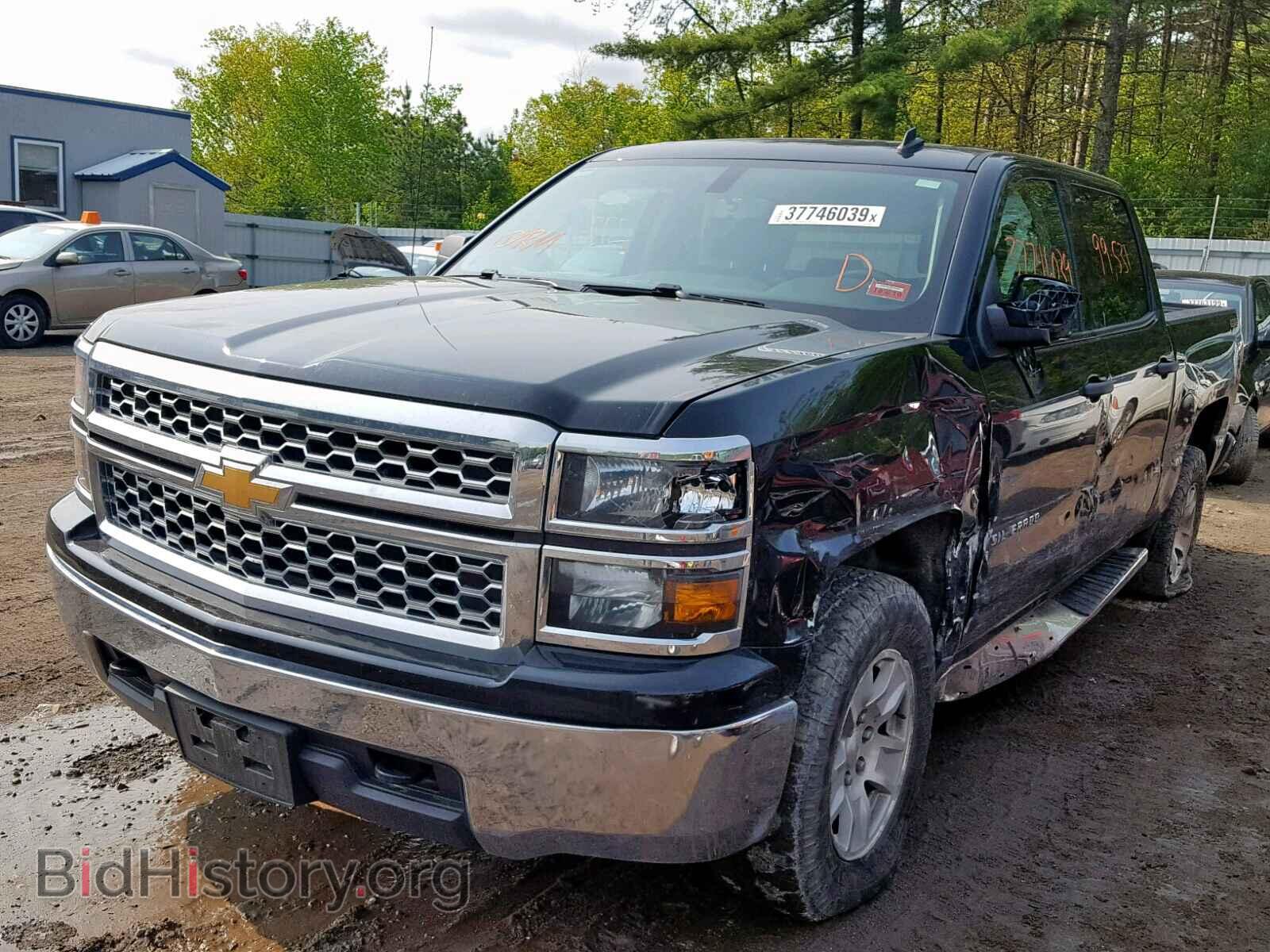 2014 CHEVROLET SILVERADO - VIN: 3GCUKREC9EG481663 - Фото 2