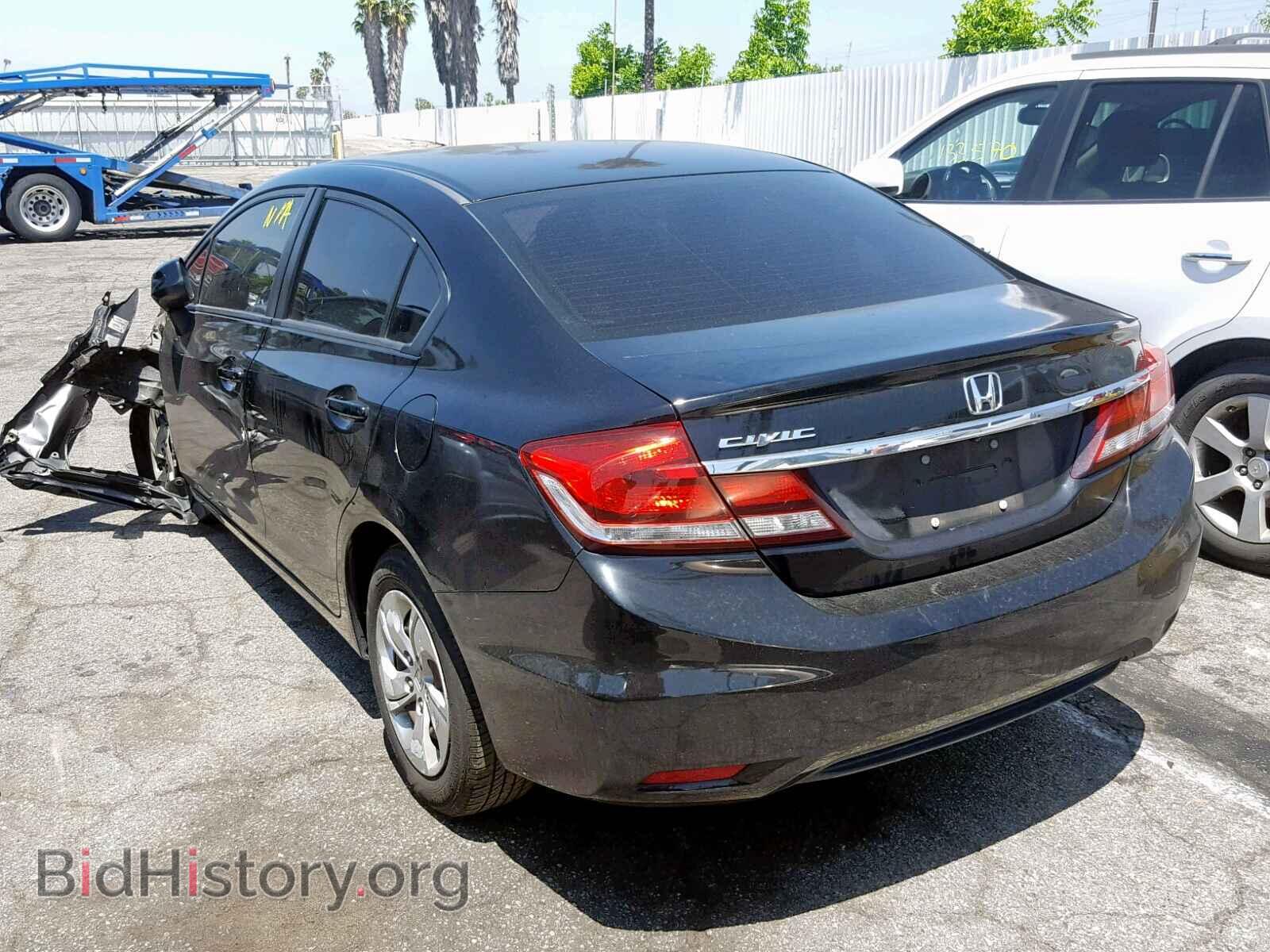 2013 HONDA CIVIC LX - VIN: 2HGFB2F59DH512507 - Фото 3