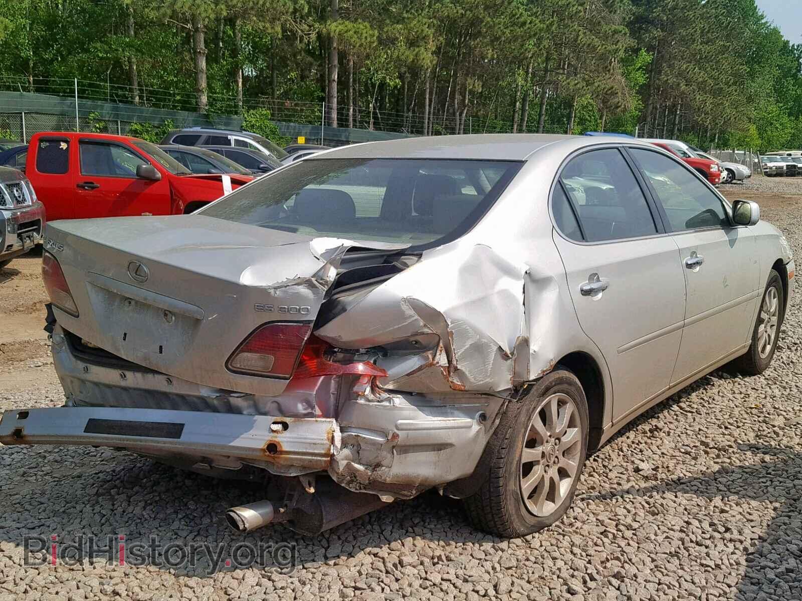2003 LEXUS ES300 - VIN: JTHBF30G335041170 - Фото 4