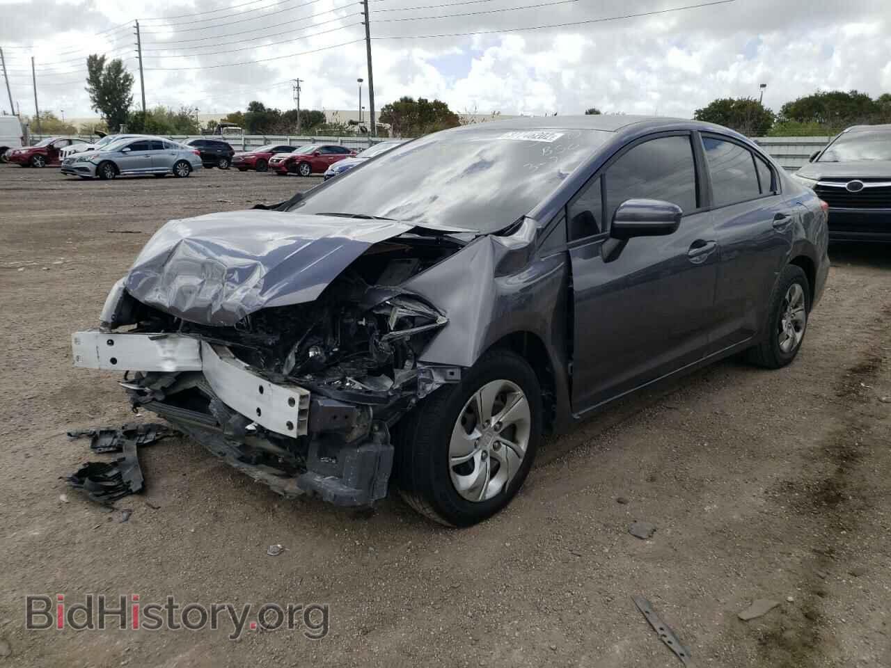 2015 HONDA CIVIC - VIN: 19XFB2F53FE085502 - Фото 2