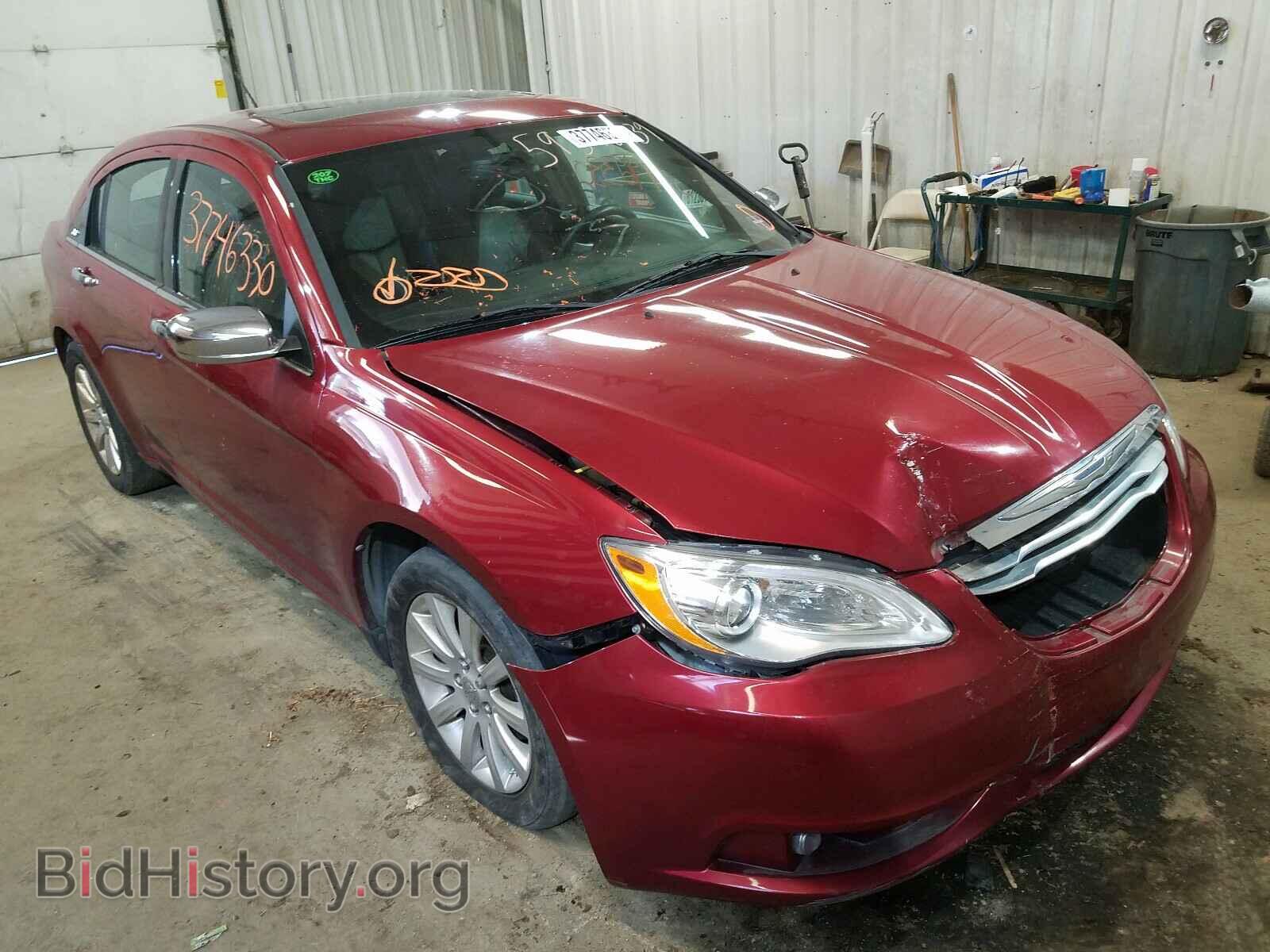 Фотография 1C3CCBCG9DN507663 - CHRYSLER 200 2013