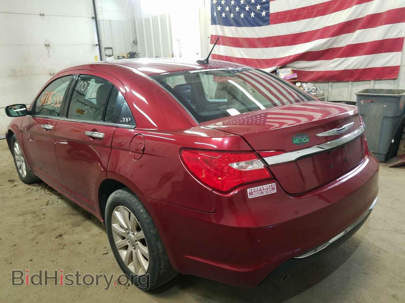 2013 CHRYSLER 200 - VIN: 1C3CCBCG9DN507663 - Фото 3