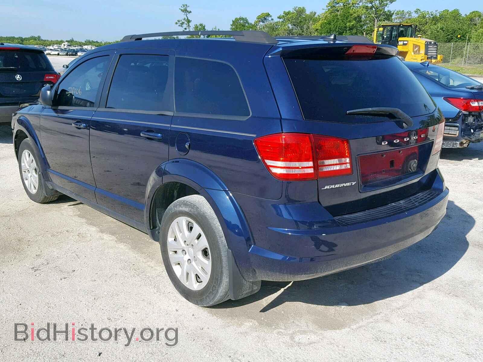2017 DODGE JOURNEY SE - VIN: 3C4PDCAB3HT636852 - Фото 3