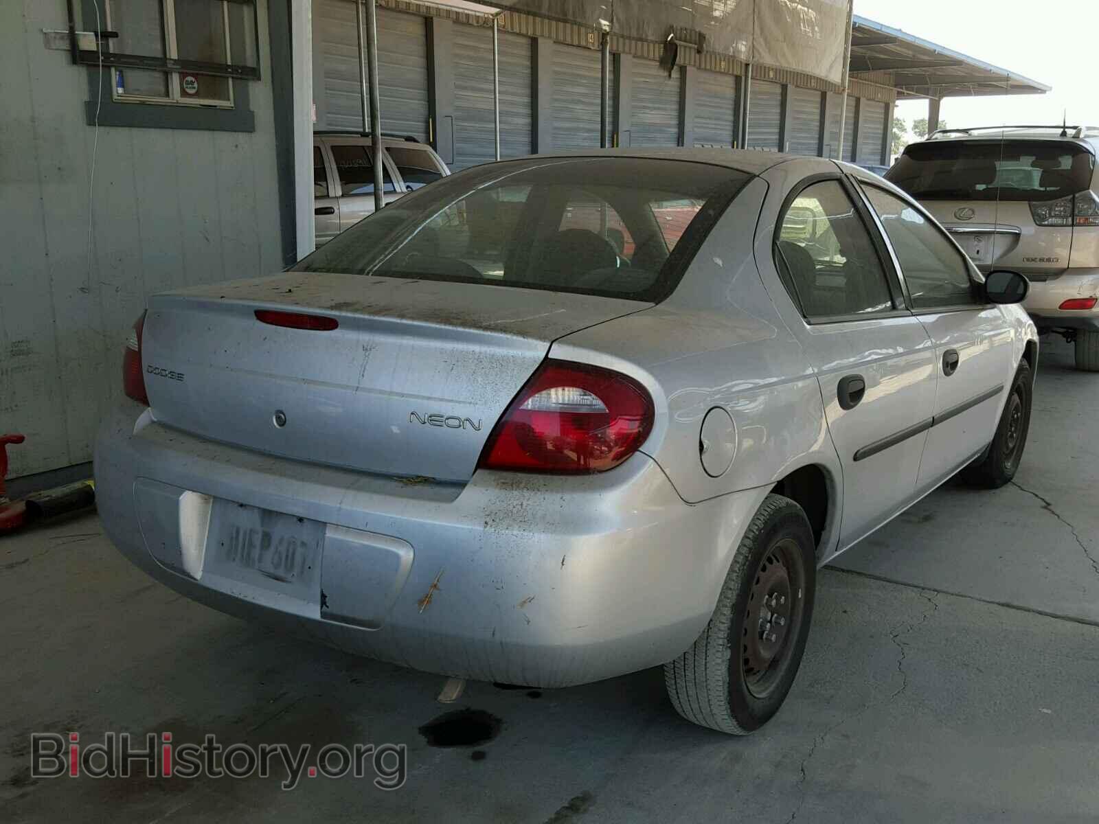 2005 DODGE NEON - VIN: 1B3ES26C95D102055 - Фото 4