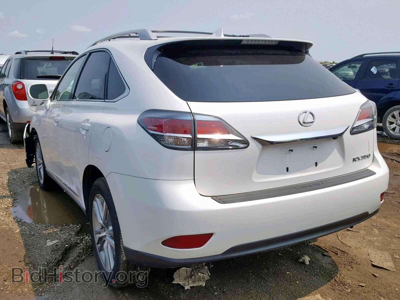 2015 LEXUS RX 350 - VIN: 2T2BK1BA3FC307364 - Фото 3