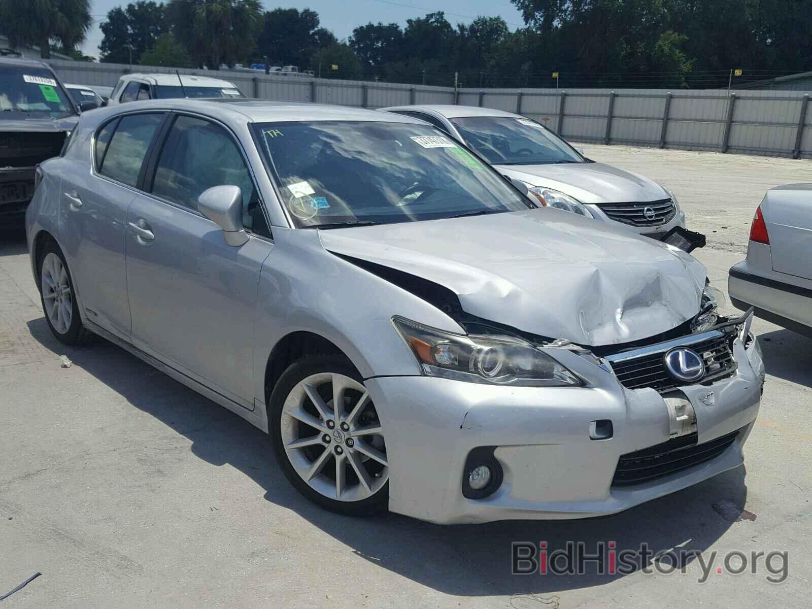 Photo JTHKD5BH9C2076630 - LEXUS CT 200 2012