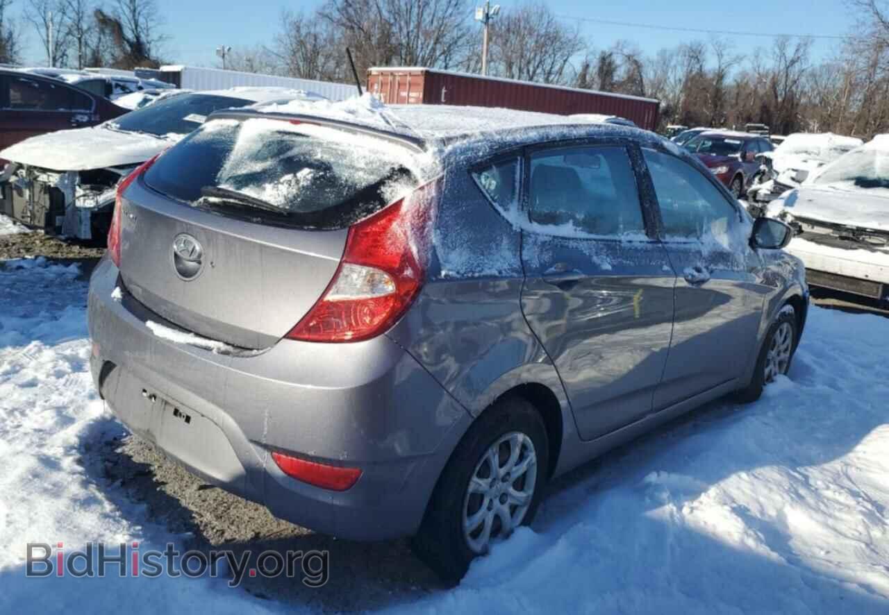 2013 HYUNDAI ACCENT - VIN: KMHCT5AE3DU122647 - Фото 3