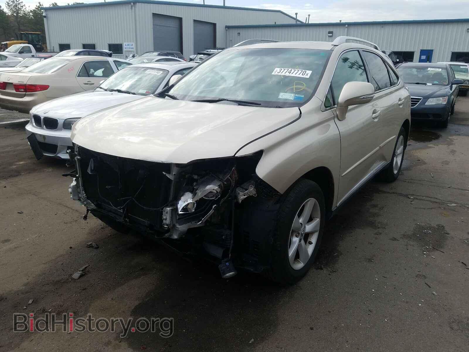 2011 LEXUS RX350 - VIN: 2T2BK1BA3BC082471 - Фото 2