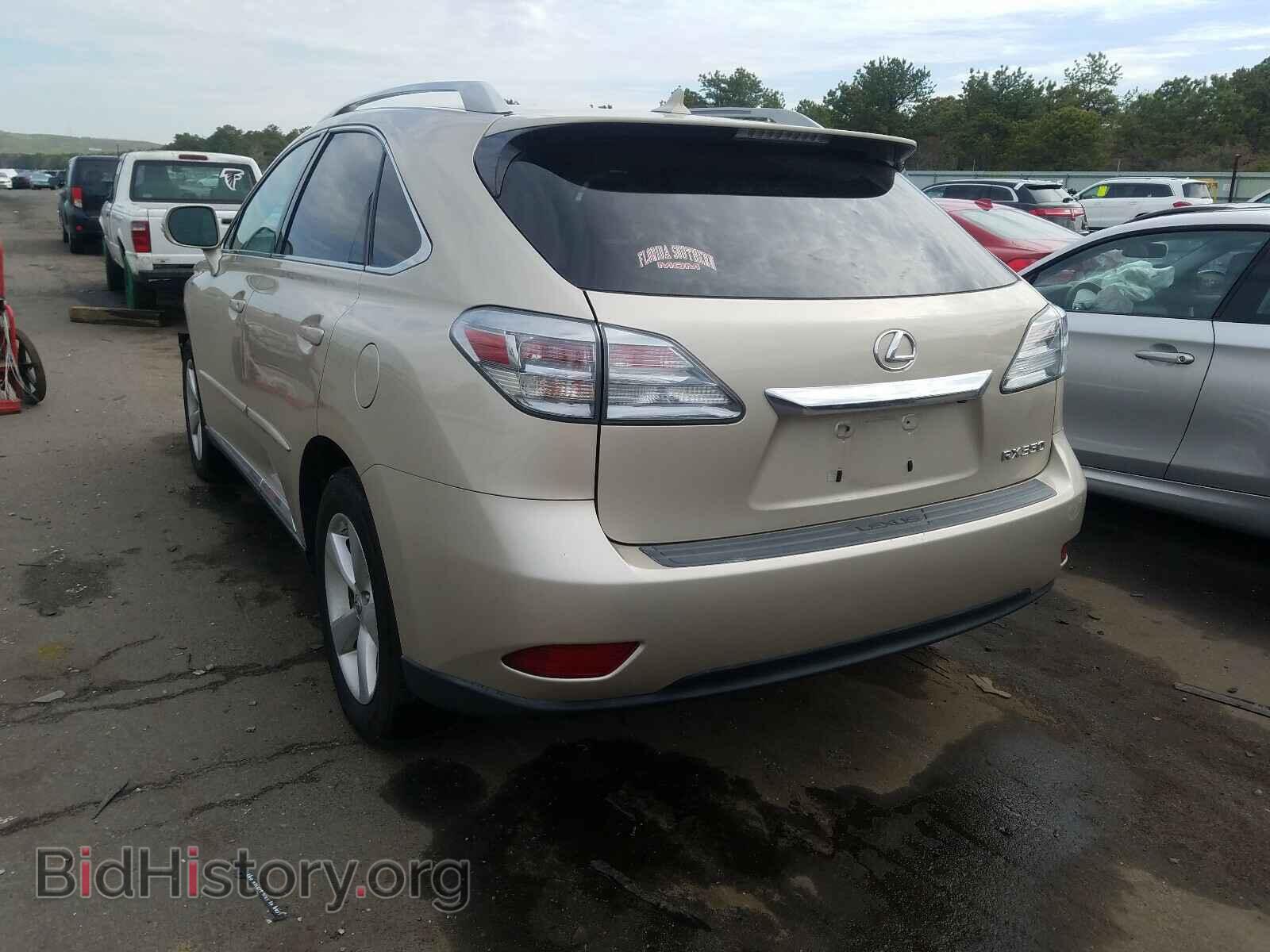 2011 LEXUS RX350 - VIN: 2T2BK1BA3BC082471 - Фото 3
