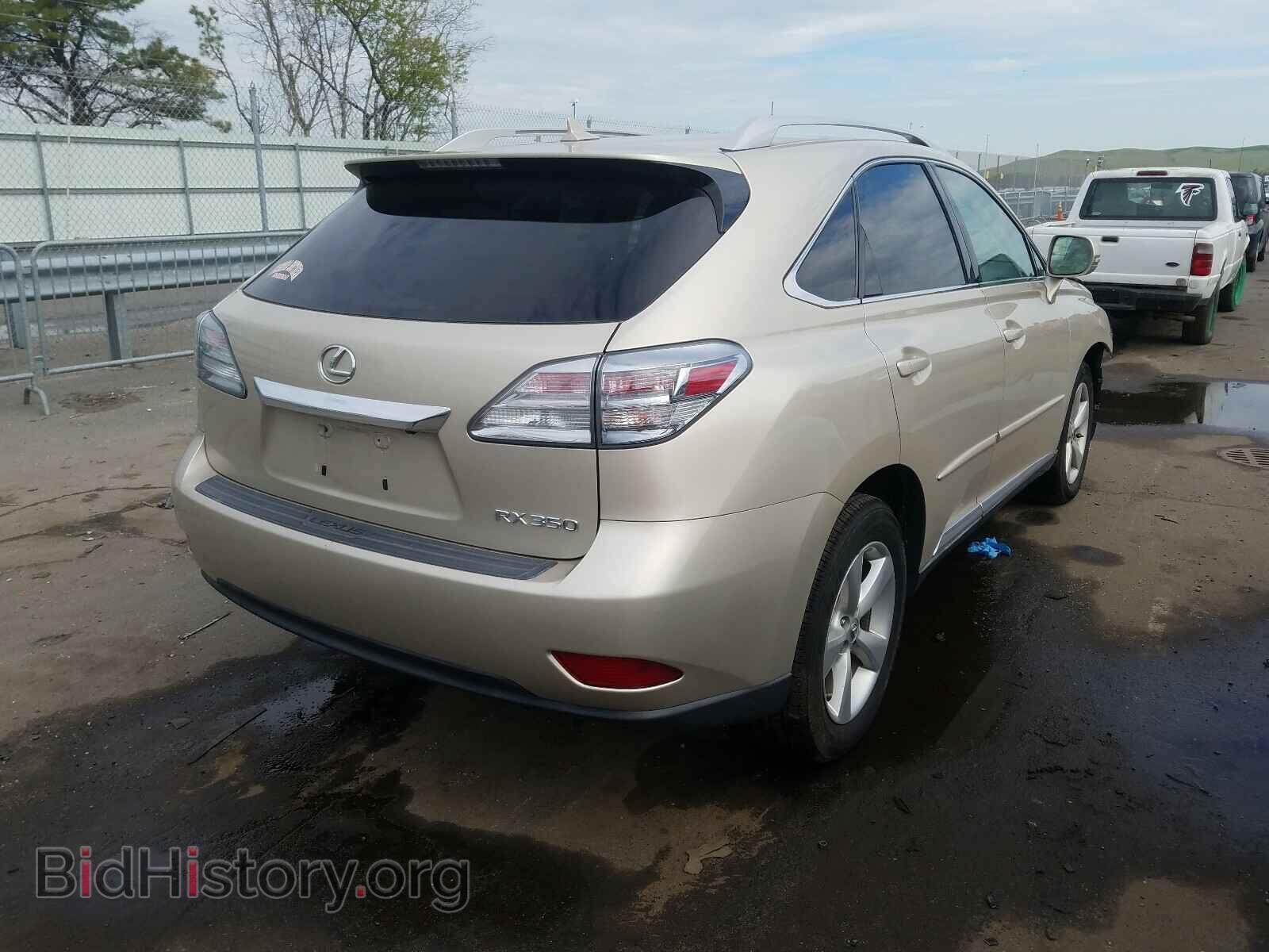 2011 LEXUS RX350 - VIN: 2T2BK1BA3BC082471 - Фото 4